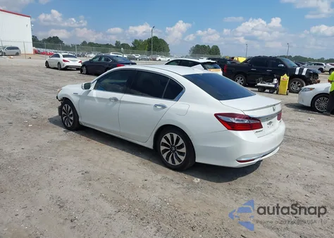 2017 Honda Accord Hybrid Ex-L from USA, damaged, VIN JHMCR6F56HC011456